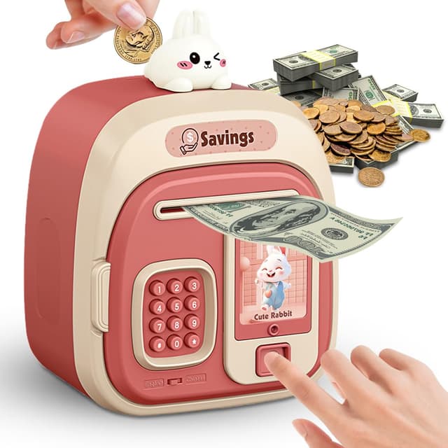 Elektronische Spardose Kinder Mädchen Jungen | Tresor Piggy Bank 💕