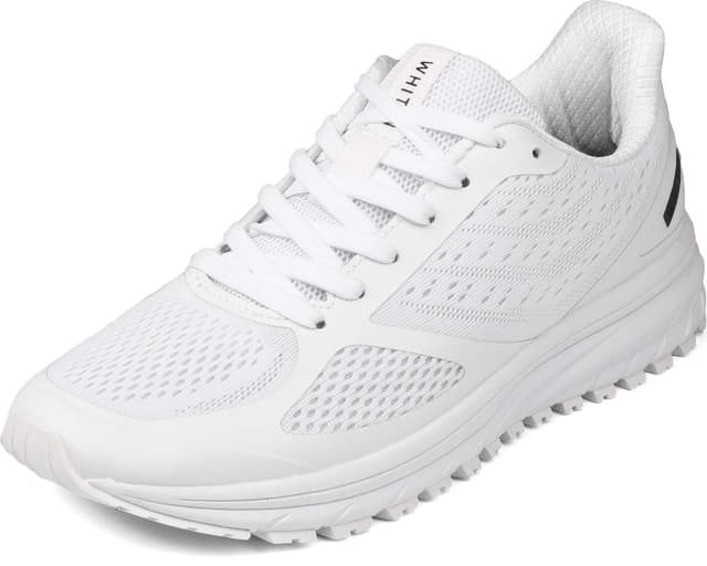 👟🏃 WHITIN Laufschuhe Herren Damen Turnschuhe Sportschuhe Mit 9 Farben 36-47 43 EU 2 Alles Weiß - Spezial-Angebot!