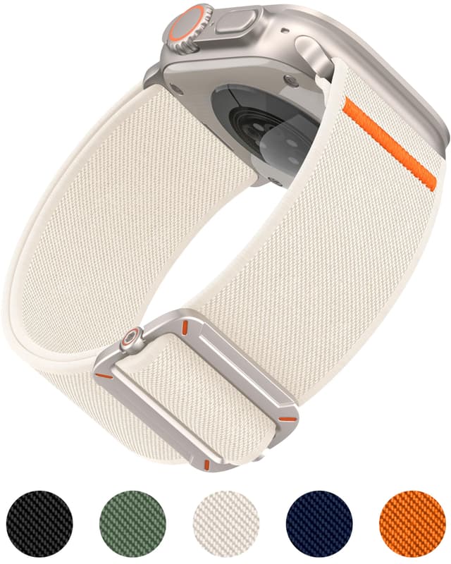 Higgs Nylon Armband Kompatibel mit Apple Watch Ultra/Ultra 2 Armband 49mm 46mm 45mm 44mm 42mm