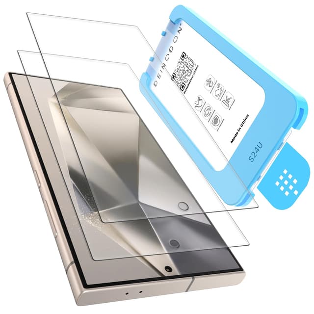 DEINODON Premium Panzerglas für Samsung Galaxy S24 Ultra