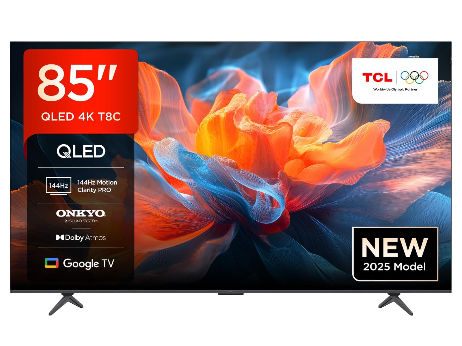 🌟 Angebot des Tages: TCL 85T8C 85“ QLED 4K HDR Ultra HD Fernseher 📺