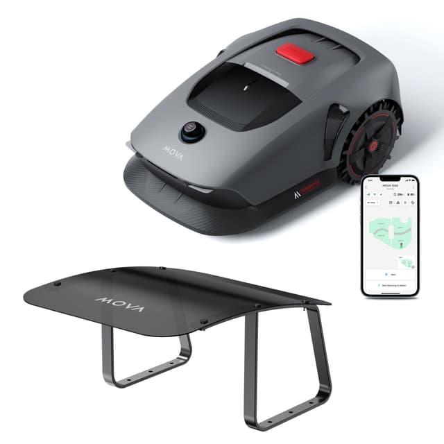 MOVA 1000 + Garage Combo: Rasenmäher Roboter mit 3D-LiDAR 🌿🤖