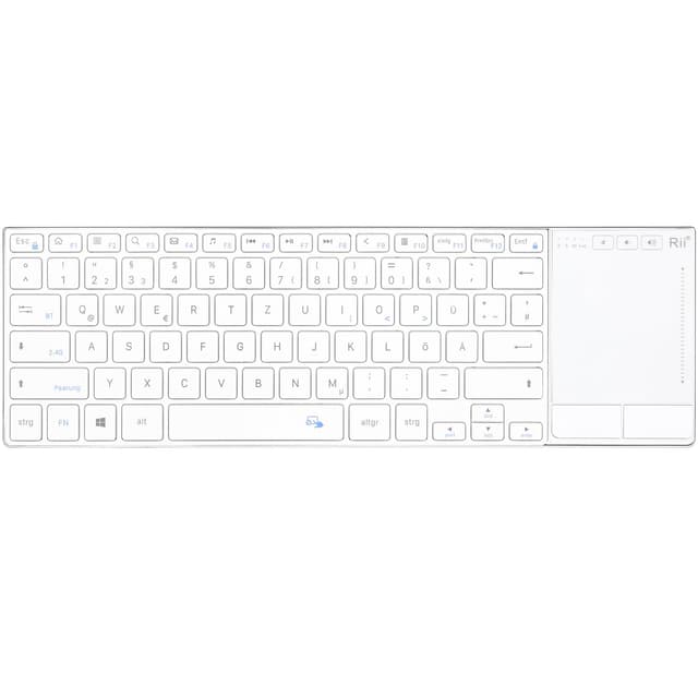 Rii Kabellose Tastatur mit Touchpad - Klein und Leistungsstark! ⌨️🌟