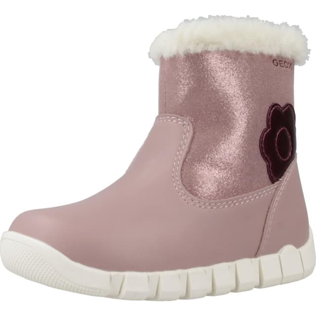 👶 Geox Baby-Mädchen B Iupidoo Girl B Ankle Boot 18 EU Antique Rose Prune 🌹