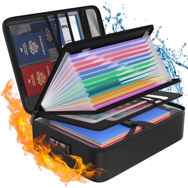 🔥🔒 Tamfile 5200℉ Feuerfeste Dokumentenbox 📁🔒