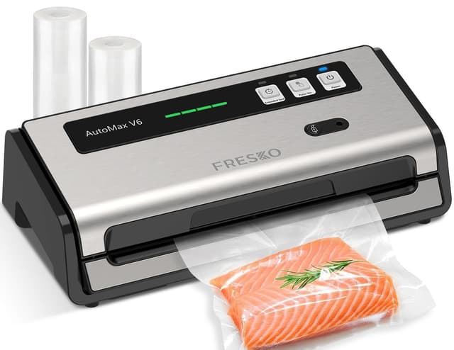 FRESKO Automatische Vakuumiergerät mit Doppelte Heißsiegelung 🌿🍲🔪