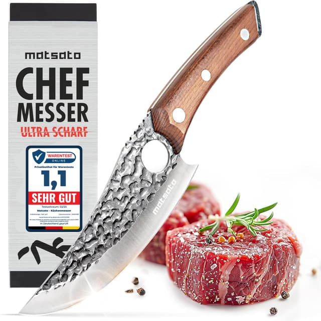 Matsato Küchenmesser Scharf, Kochmesser. Japanisches Messer Original für Küche 🔪