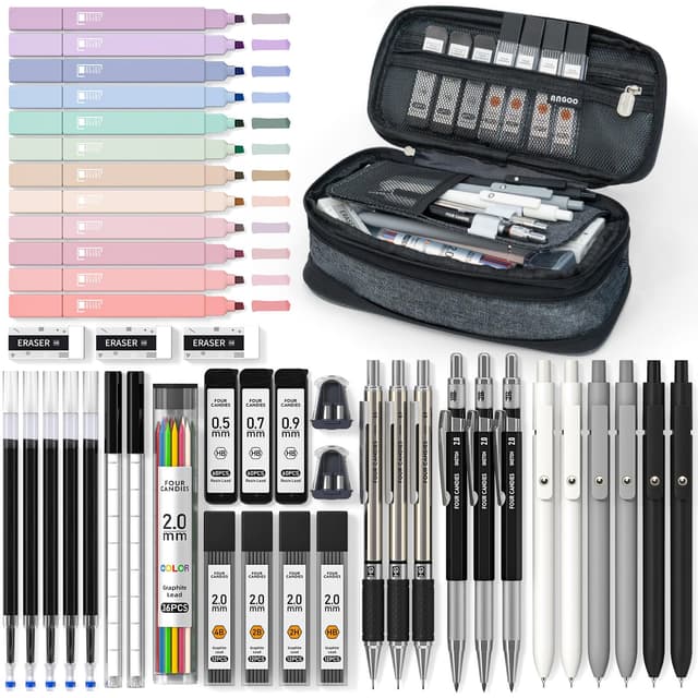Schulsachen und Büromaterialien Set für Teenager Mädchen 📚🎨✏️