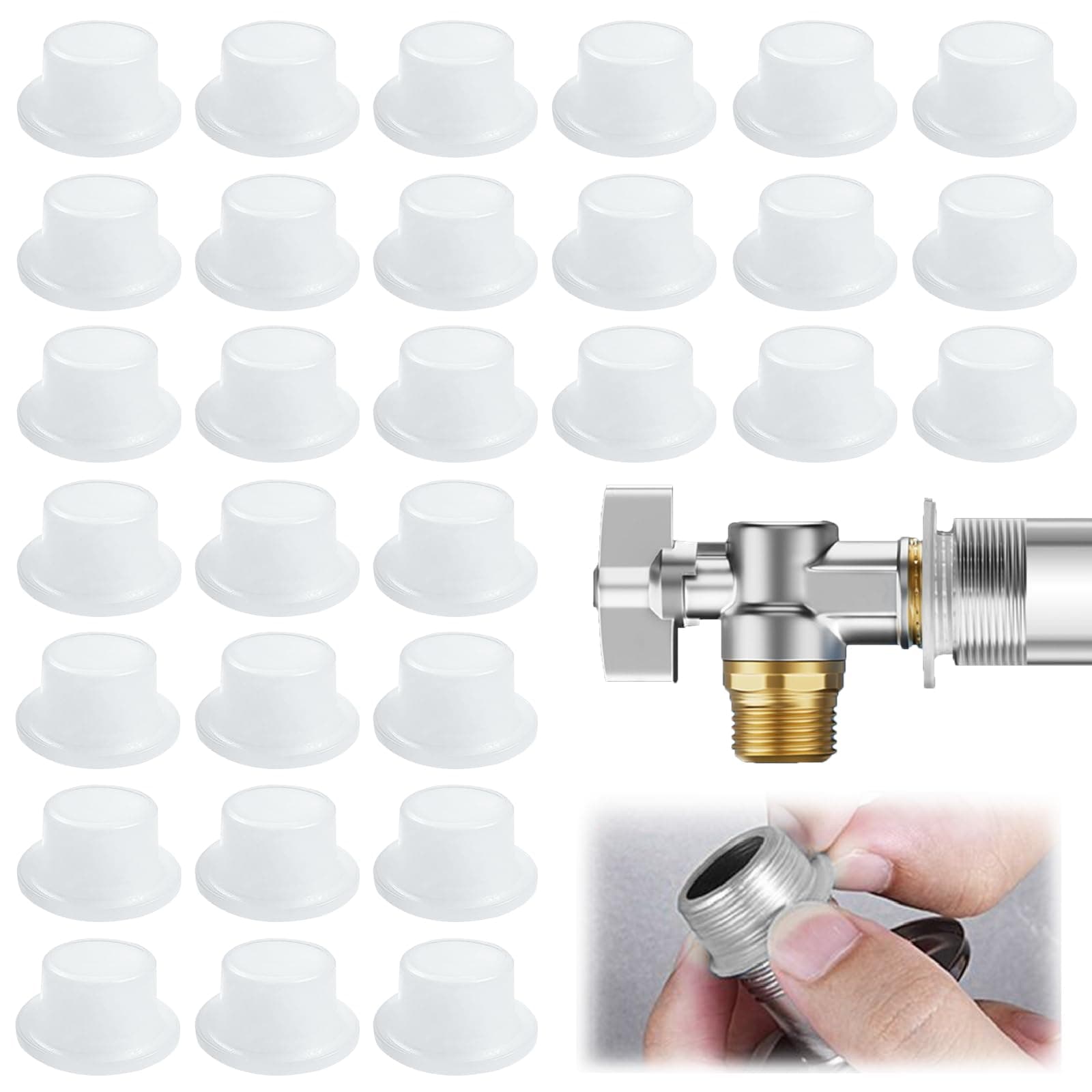 30 Stück Auslaufsichere Dichtung Wasserhahn Set