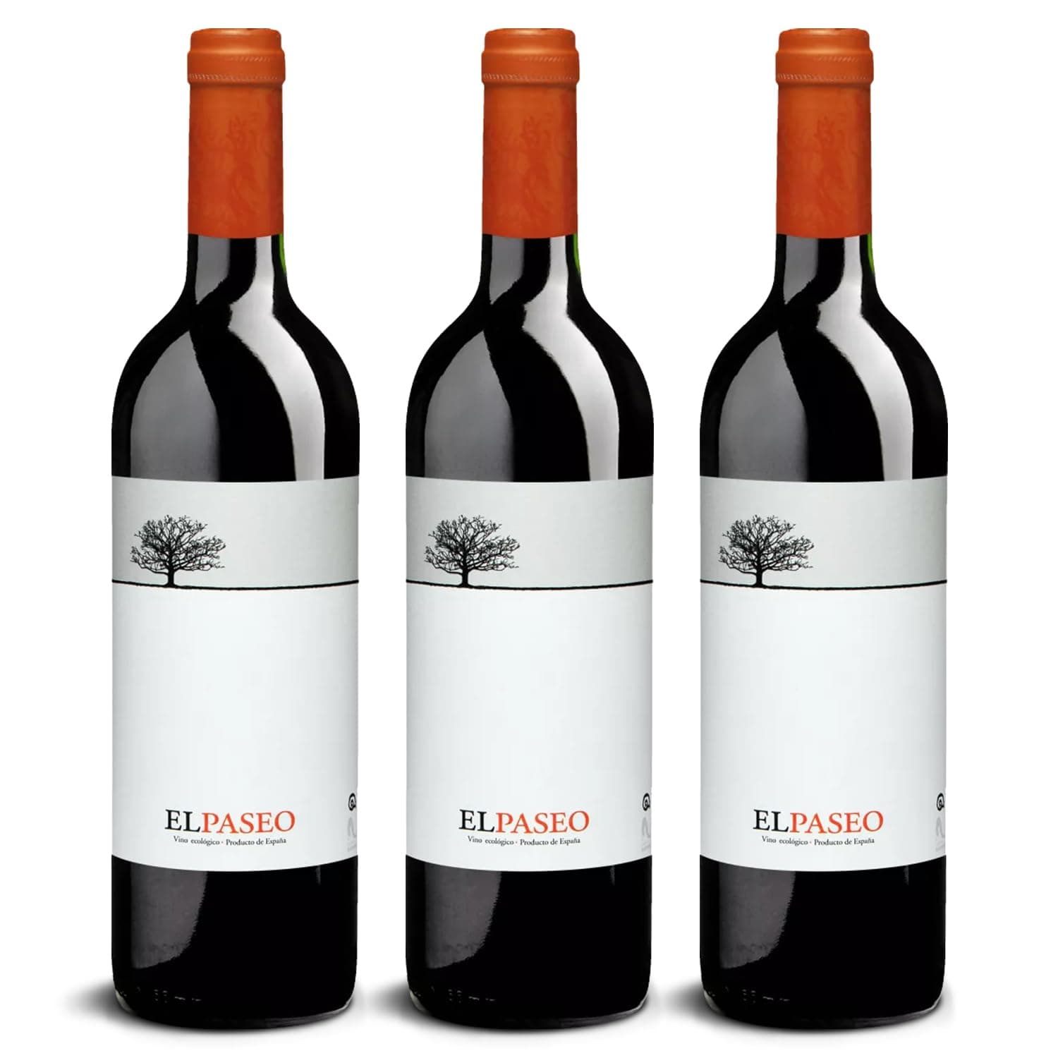 DELINAT – El Paseo 2022 – Spanischer Rotwein trocken – Bio-Wein aus Navarra, vegan (3 x 0,75l) 🍷🇪🇸