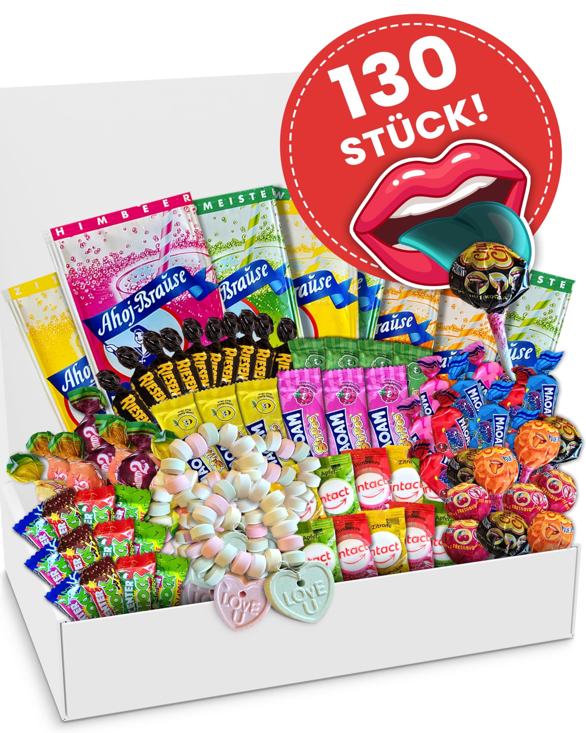🍭 Süßigkeiten Box von Candy Circle - Kinder Süßigkeiten Mix