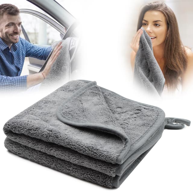 🚗🧼 Fosoloni 2 Stück Shiny Trockentuch - Angebot!
