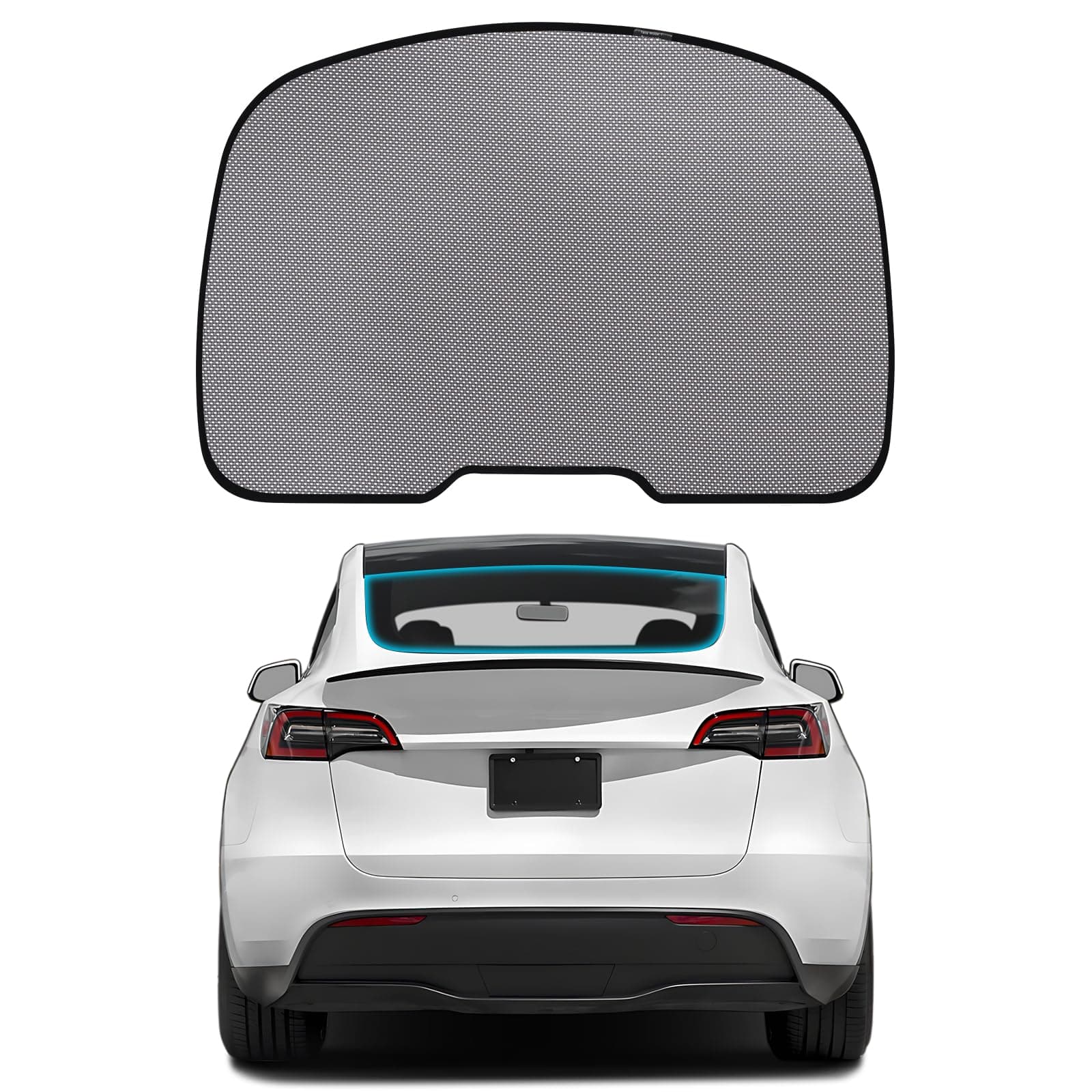 🚗 ZATOOTO Sonnenschutz Heckscheibe Auto für Tesla Model Y 🌞