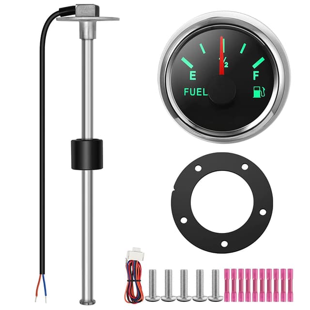 🚗 Rupse Universal Auto Kraftstoffstandanzeige Tankuhr 250mm 🔧