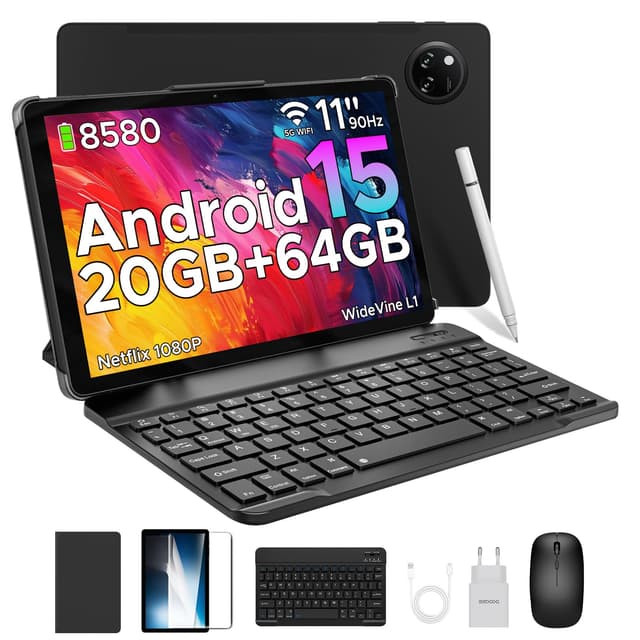 DOOGEE Tab A9+ Android 15 Tablet 11 Zoll - 90Hz Gaming Tablet 🚀