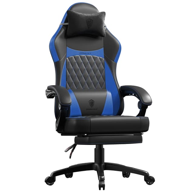 🎮 Dowinx Gaming Stuhl Racing Gamer Stuhl | Ergonomischer Gaming Sessel mit Lendenwirbelstütze