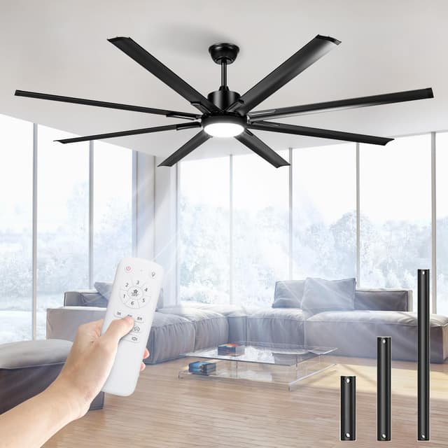 Airwit 183cm Extra Großer Aluminium Flügel Deckenventilator 🌬️🏡