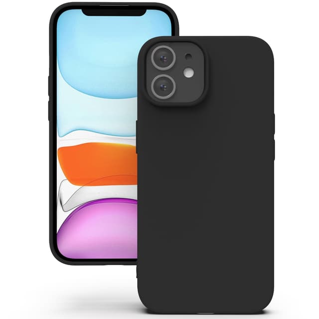 📱 YATWIN iPhone 11 Hülle: Premium Silikon Schutzhülle in Schwarz 🖤