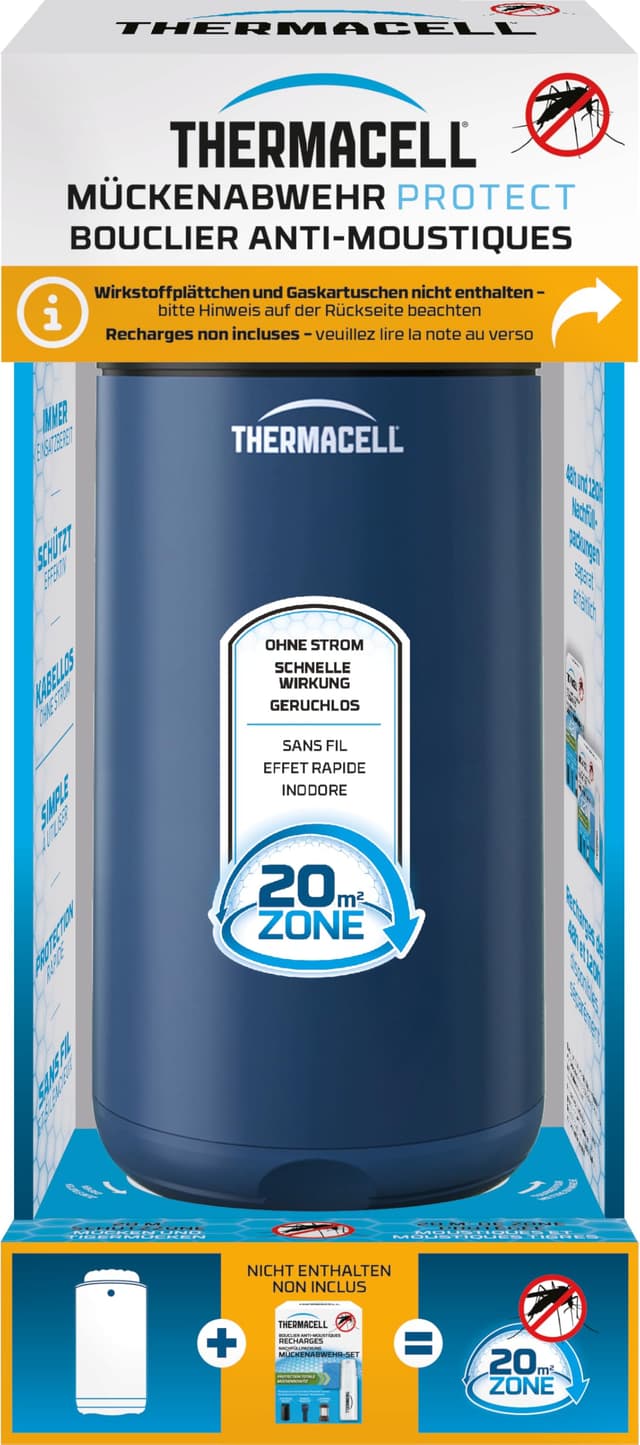 Innovatives Thermacell Mückenabwehr Protect Basisgerät in Navy Blue 🦟🌿