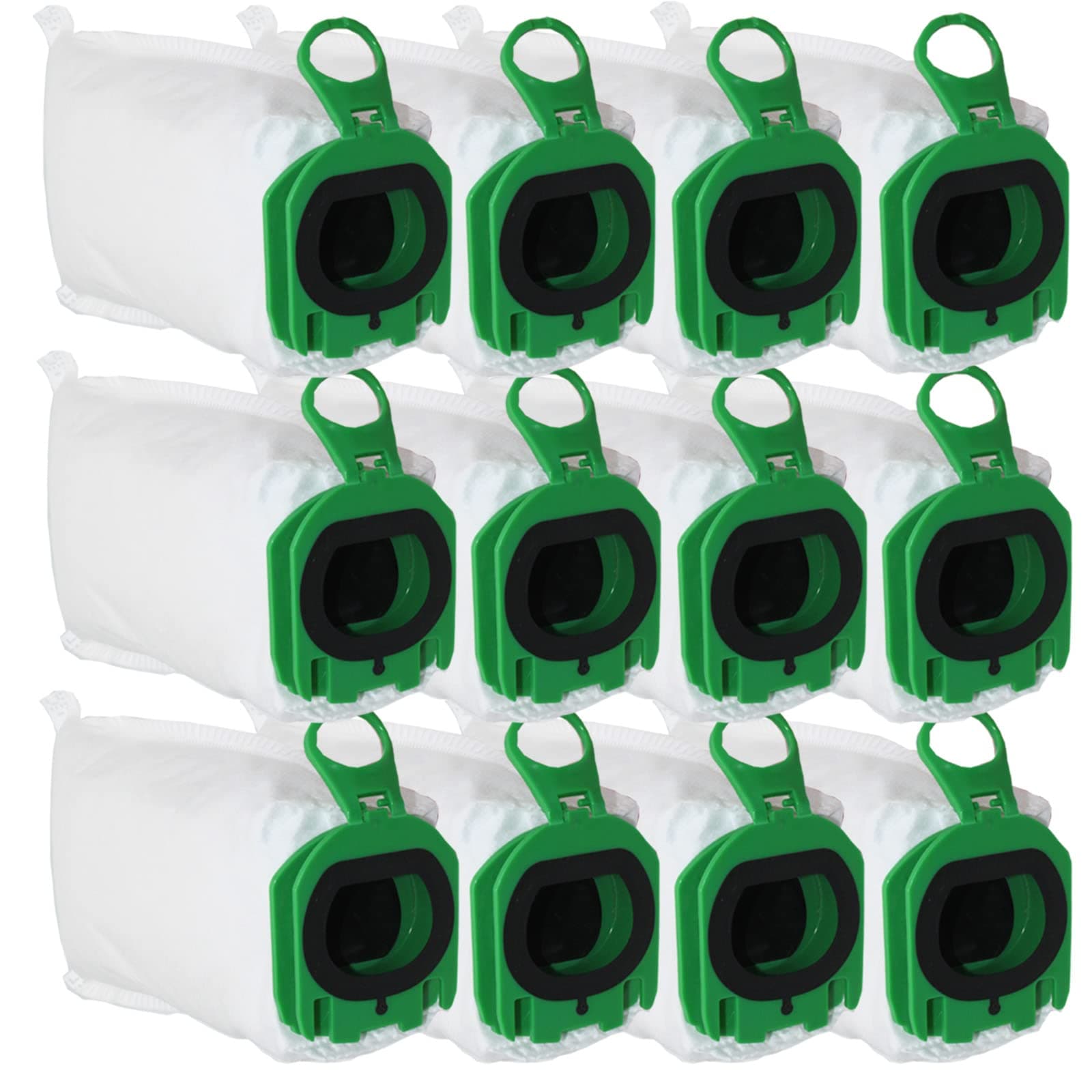 🌟 Angebot! AiLomey 12 Stück Staubsaugerbeutel für Vorwerk Kobold VB100 VB 100 FP100 FP 100