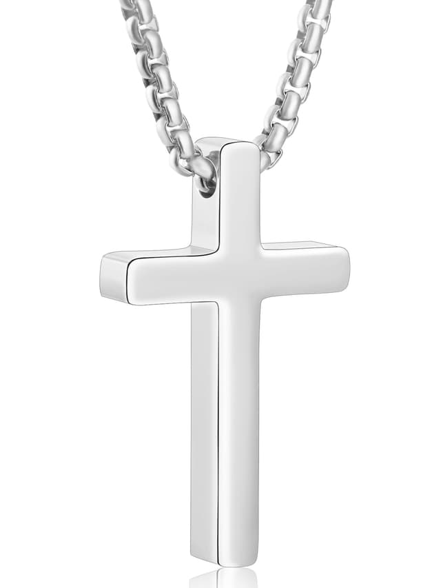 Aretas Kreuz Halskette für Herren Jungen ⛪👨‍🦰