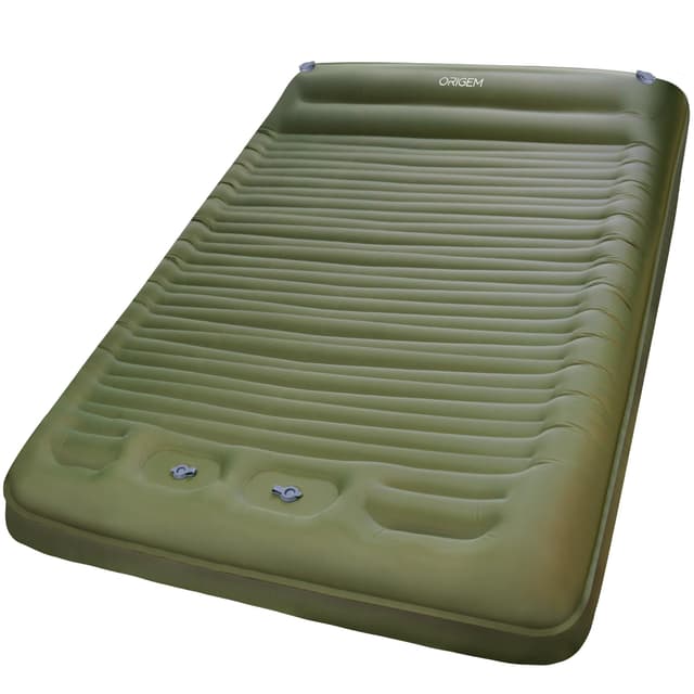 Origem Isomatte Selbstaufblasend 2 Personen, 14CM Ultraleichte Luftmatratze Camping Aufblasbar Kleines Packmaß 🏕️