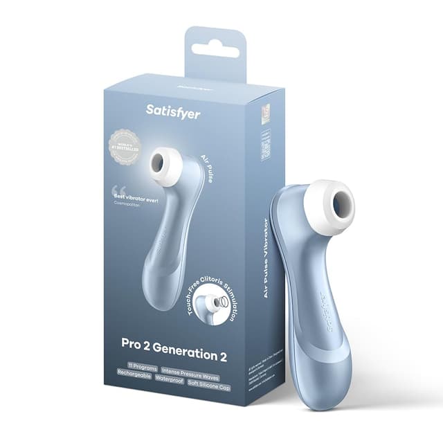 🔞 Satisfyer Pro 2 Vibrator Dildo | Leise & Starke Klitoris-Stimulation 💦 | Sex-Spielzeug Geschenk für Frauen