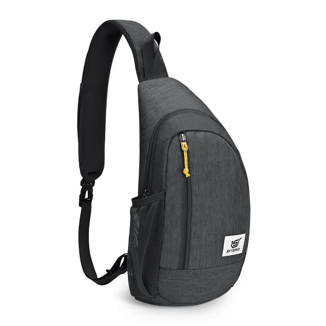🎒 SKYSPER Brusttasche 9L Schultertasche - Leichte Sling Bag für Herren 🏞️