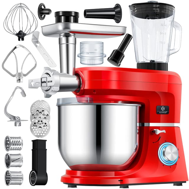 🌟 KESSER® 3 in 1 Universal Küchenmaschine K-KM 3000 🌟