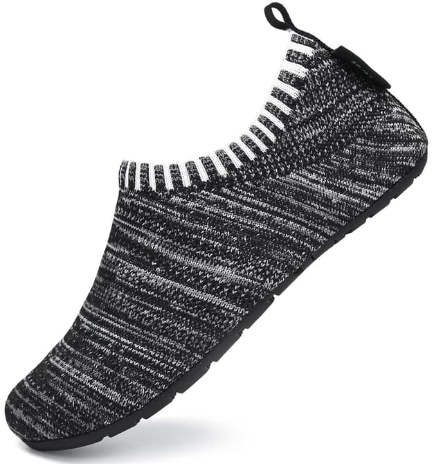 SAGUARO Hausschuhe Kinder Leichte Rutschfeste Indoor Pantoffeln für Jungen Mädchen Gr.18-37 24/25 EU Stil 081 Schwarz 🌟