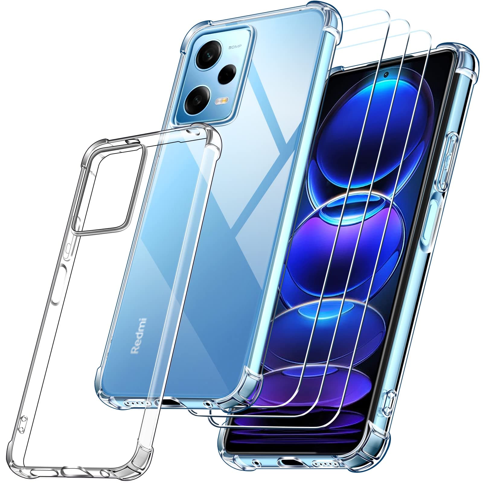 iVoler Hülle für Xiaomi Redmi Note 12 Pro 5G / Poco X5 Pro 5G 📱🔒