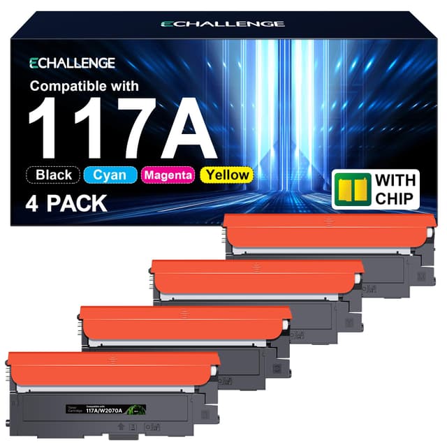 🌟 Mega Deal: 117A W2070A Toner Set für HP Color Laser MFP!