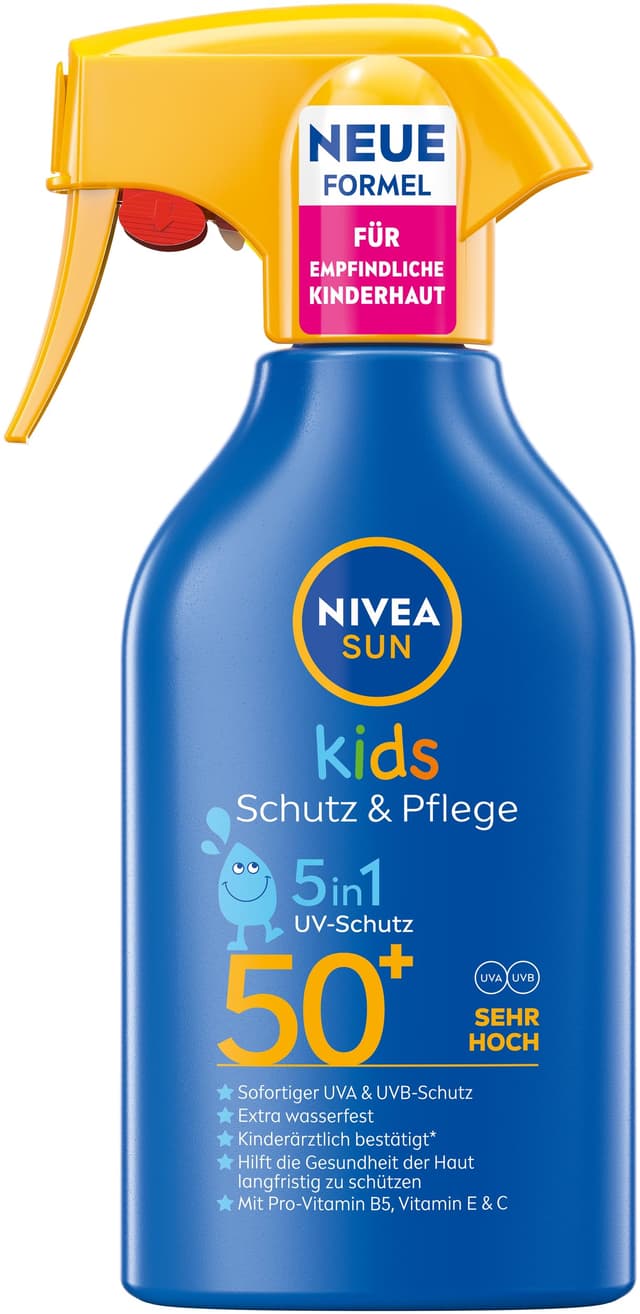 🌞 NIVEA SUN Kids Schutz & Pflege Sonnenspray LSF 50+ | 250 ml (1er Pack) NEU 🏖️