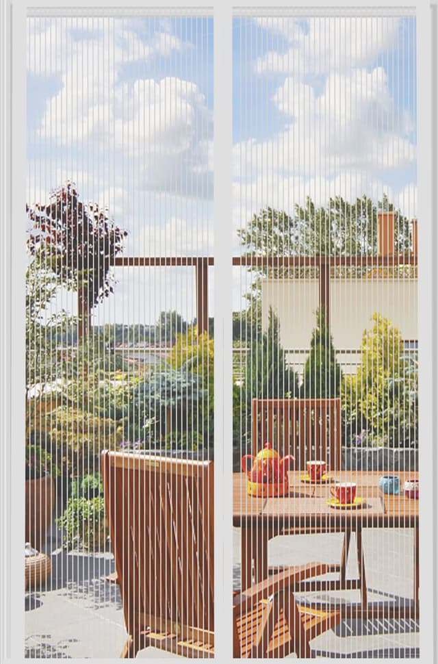 DIKER Fliegengitter Magnet Tür - Insektenschutz Balkontür 80x200cm ⭐️🚪