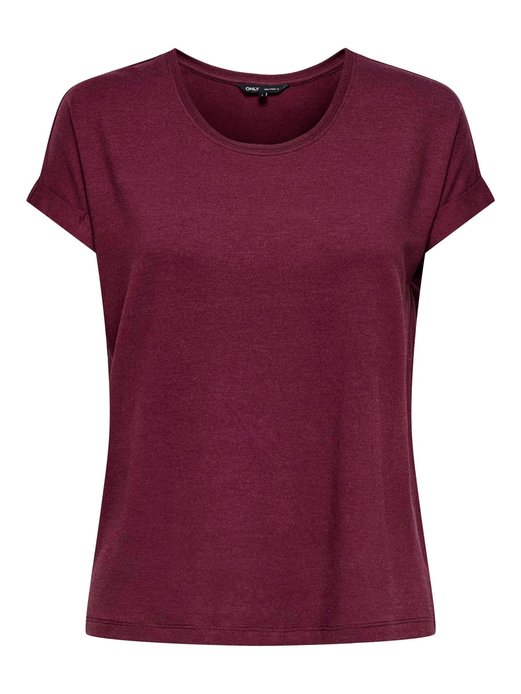 🌟 Nur für Frauen! Top ONLMOSTER 1 Top Burgundy M 🌟