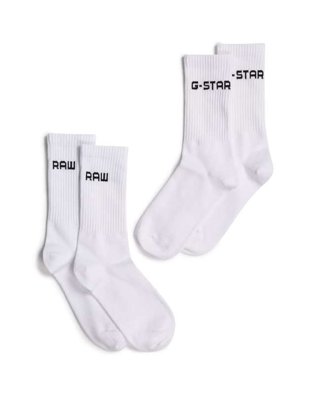 🔥 Super Deal: G-STAR Herren Sport Sock 2-Pack L Weiß