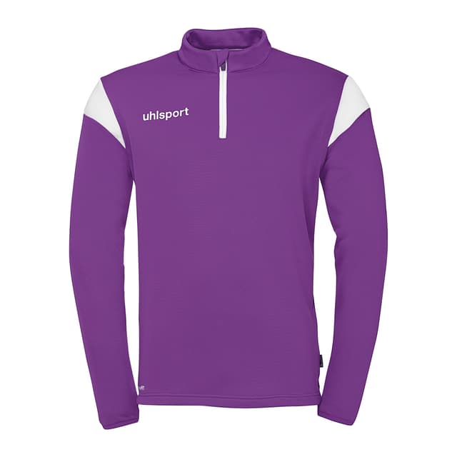 🔥 Uhlsport Unisex Squad 27 1/4 Zip Top Pullover 140 Lila/Weiß - Deal des Tages! ⚽️