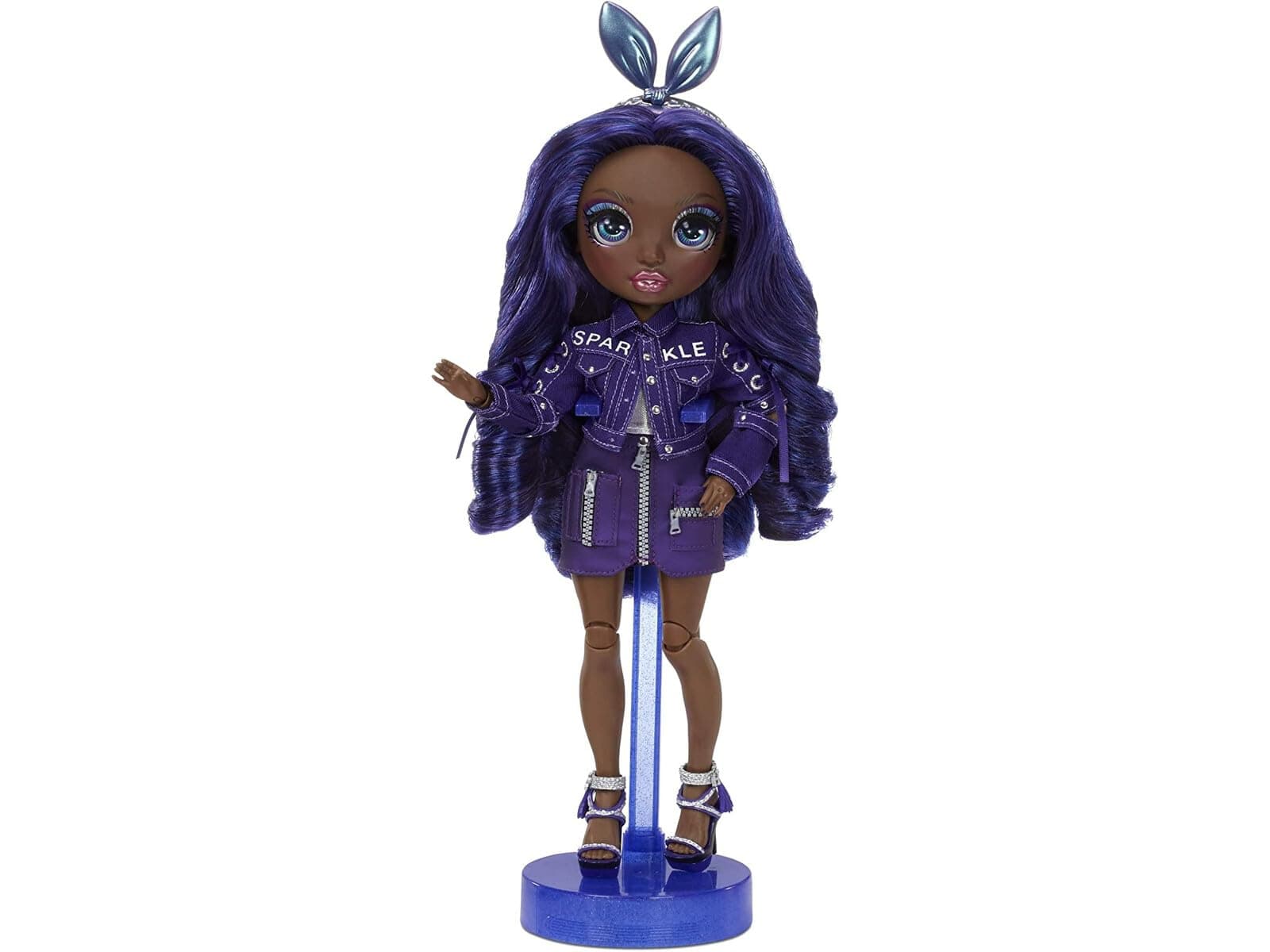 Regenbogen High Modepuppe - Kristal Bailey - Indigo Puppe 🌈👗