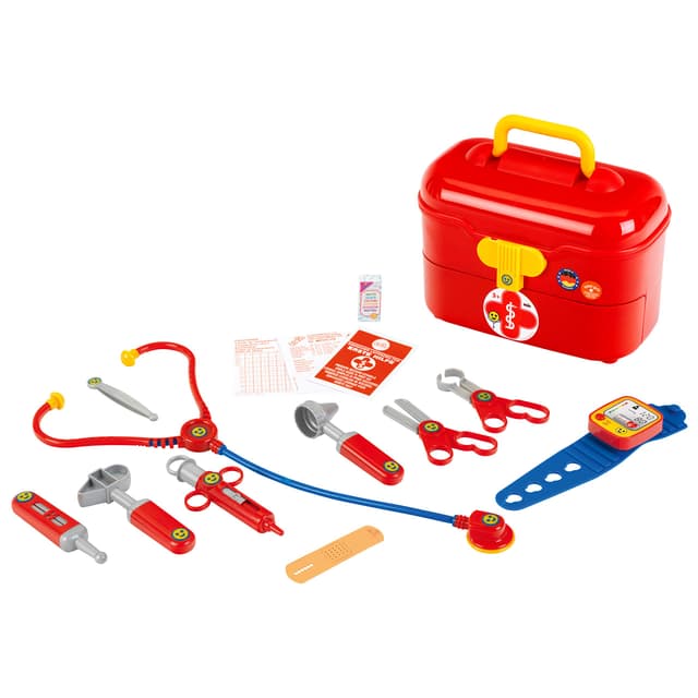 👩‍⚕️ Theo Klein 4360 Arztkoffer mit elektronischem Blutdruckmessgerät für Kinder ab 3 Jahren 🩺