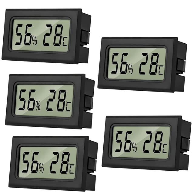 ARCELI 5 Digital Thermometer Innen Hygrometer Mini Hygrometer Thermometer 🌡️