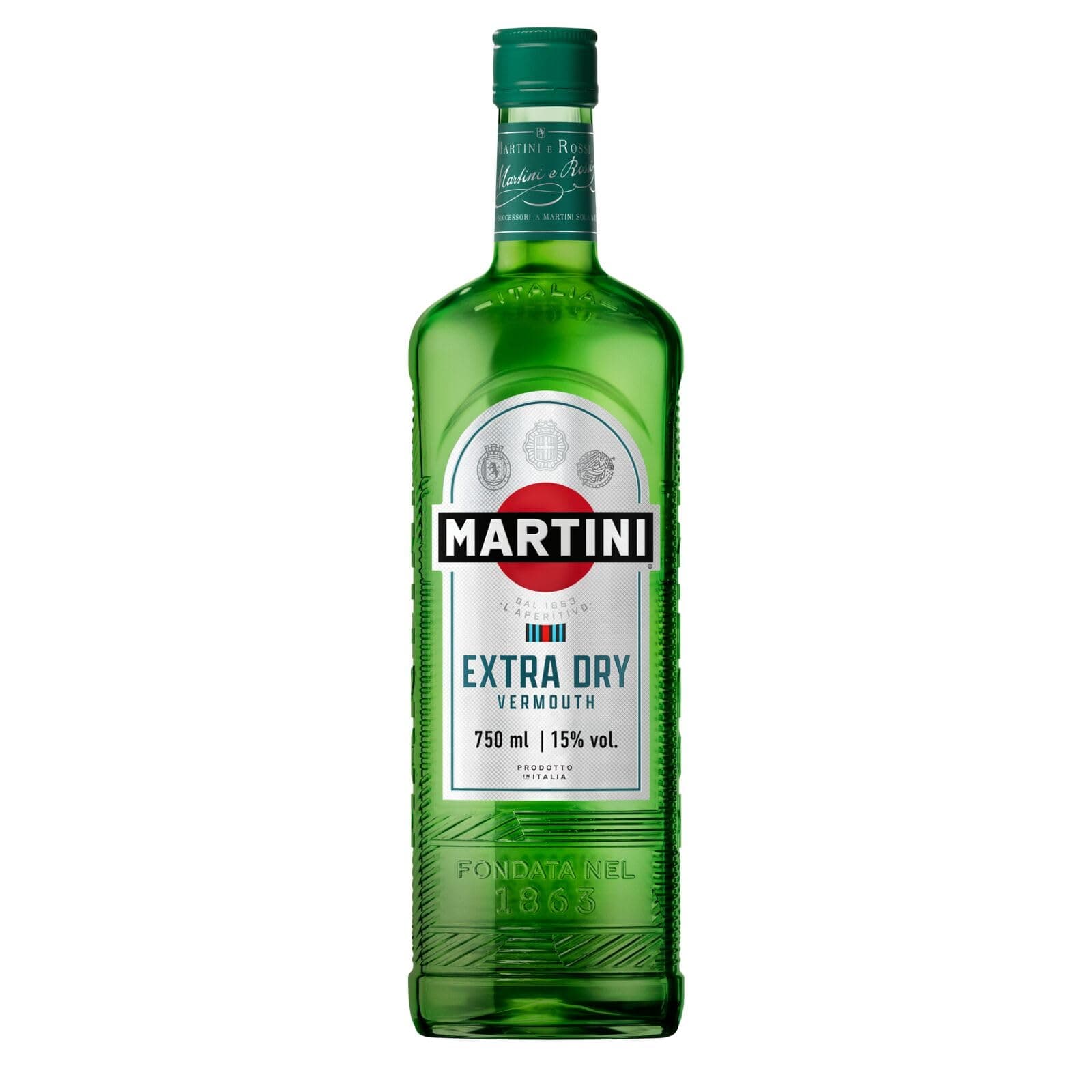 🍸🇮🇹 MARTINI Extra Dry Wermut Aperitif, 15% vol., 75cl / 750ml 🍋🌿