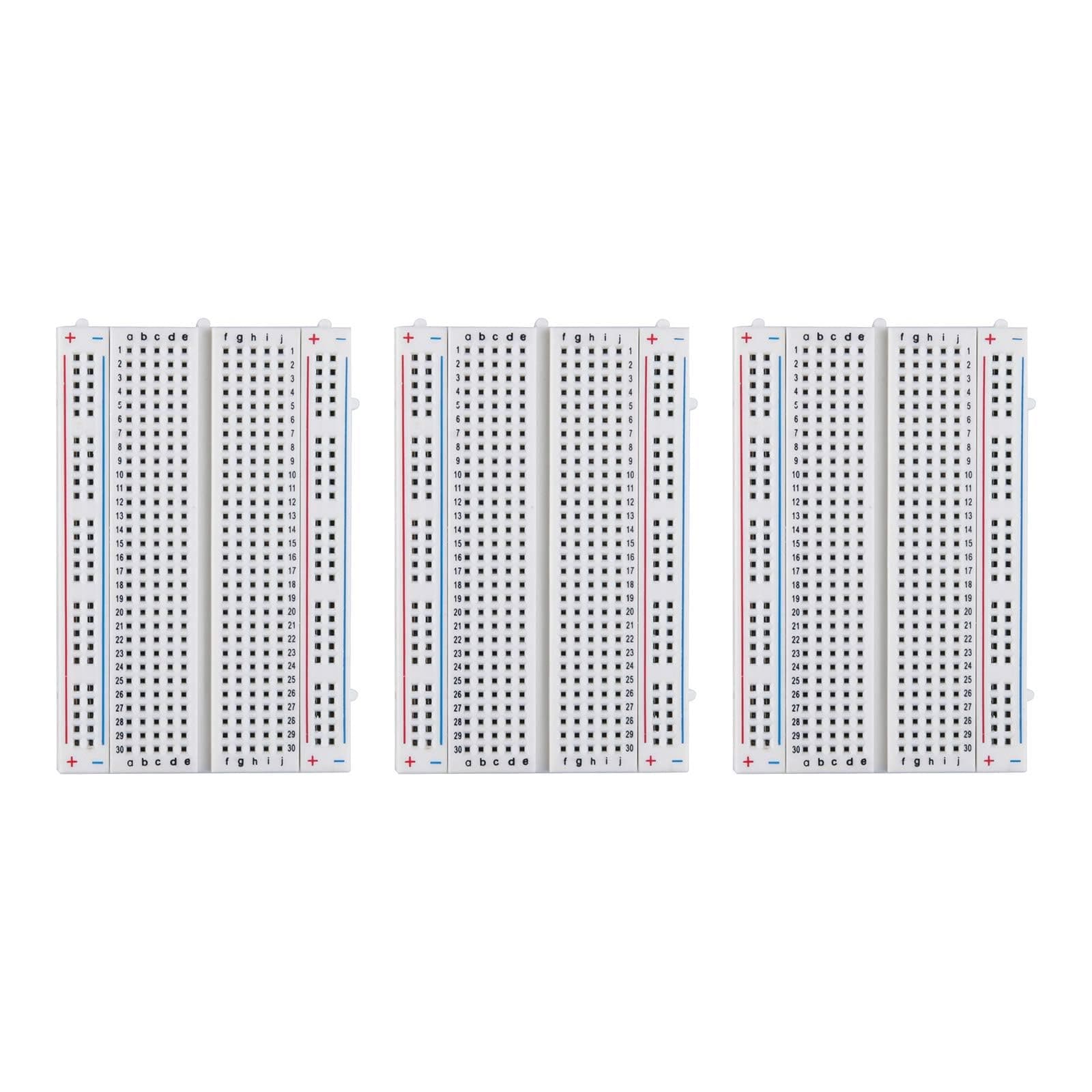 🛠️ ELEGOO 3X 400 Pin Breadboard Brotschneidebrett für Arduino 🚀