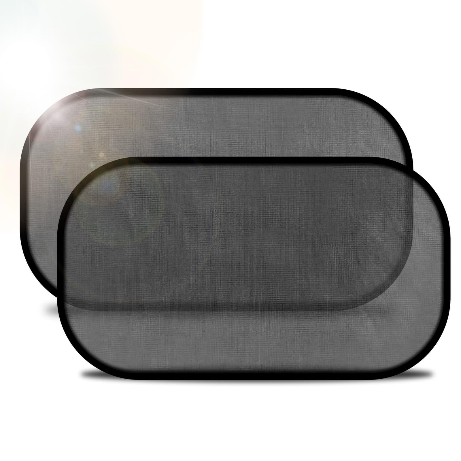 🌞🚗 URAQT Auto Sonnenschutz für Kinder (2er Set) - Schwarz 51x31cm