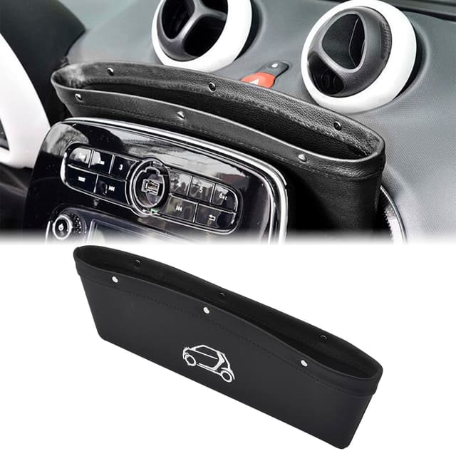 🚗🔑👜 Blueshyhall Auto Mittelkonsole Aufbewahrungsbox - Tuning Zubehör für S-mart 453 Fortwo/Forfour 2015-2019