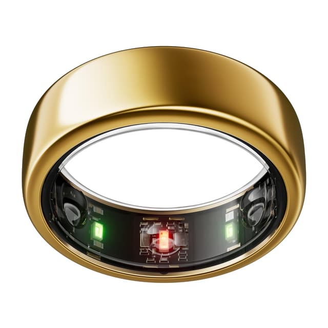 🌟 OURA Gen3 Horizon Smart-Ring - Größe 7, Gold | Wearable für Schlaf-, Herzfrequenz- und Fitnesstracking