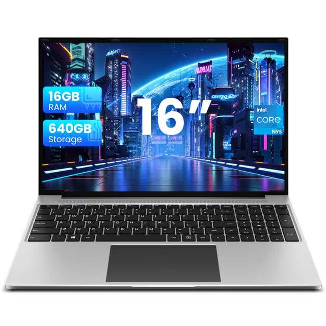 🔥 Super Deal! Jumper Laptop 16 Zoll, 16 GB RAM 640 GB ROM