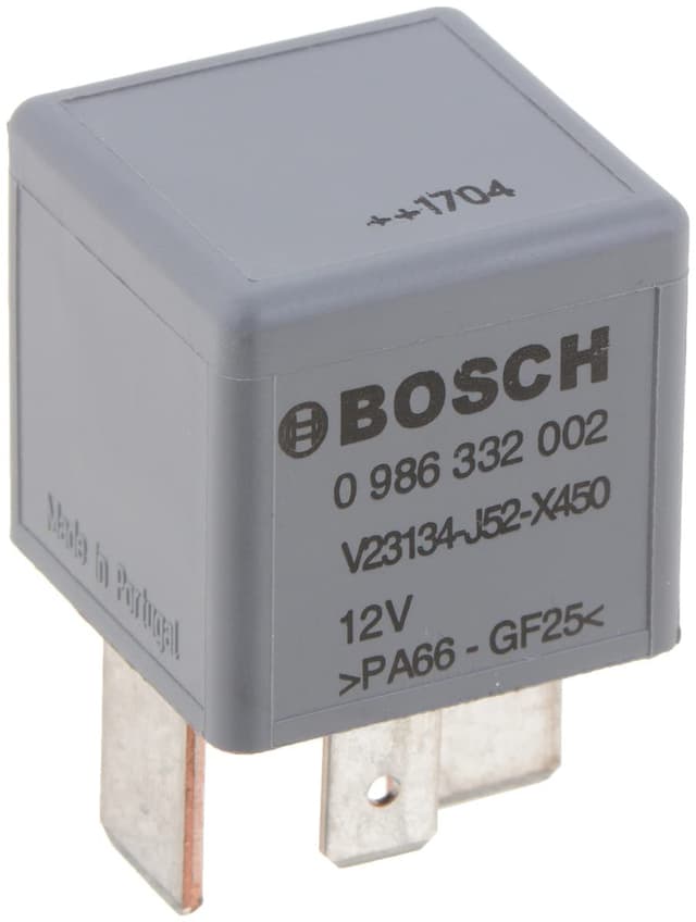 🔧🔌 Bosch 0986332002 Mini-Relais 12V 70A IP5K4 Schließer-Relais 4 Pins
