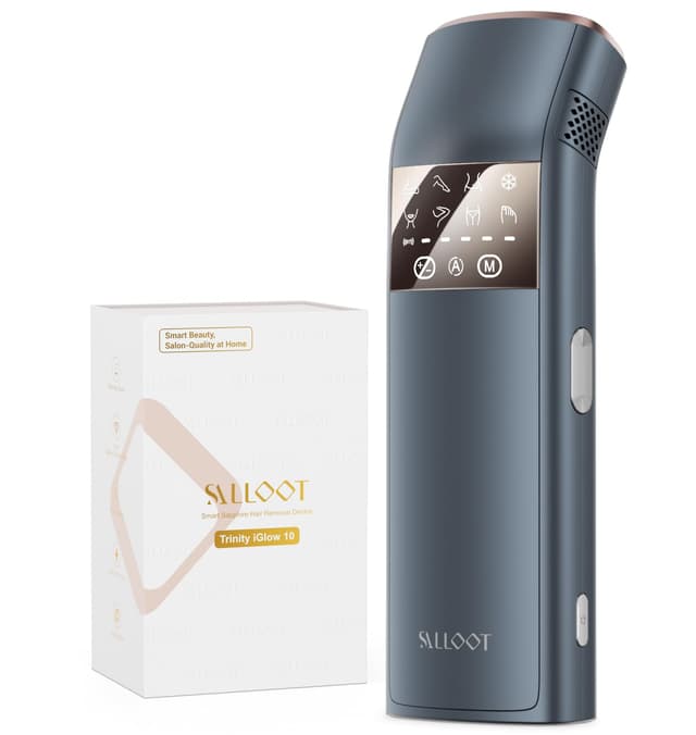 TRIPLE-Pulse IPL Laser Haarentfernung - Saphir Eiskühlung Haarentfernungsgerät
