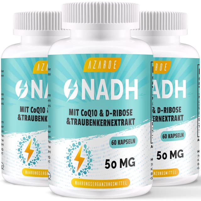 NADH 50mg Hochdosiert - 🚀 Top-Angebot! 🌟