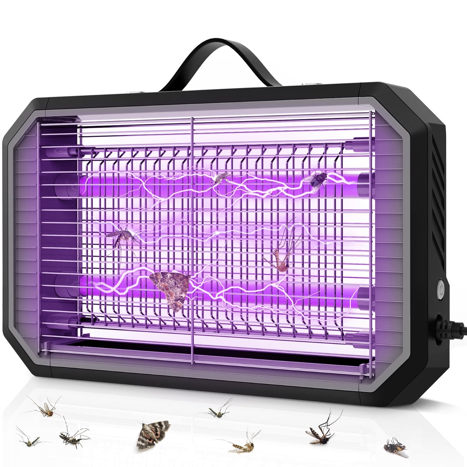 Insektenvernichter Elektrisch 4200V Starke Mücken- und Fliegenfalle 🦟🪰